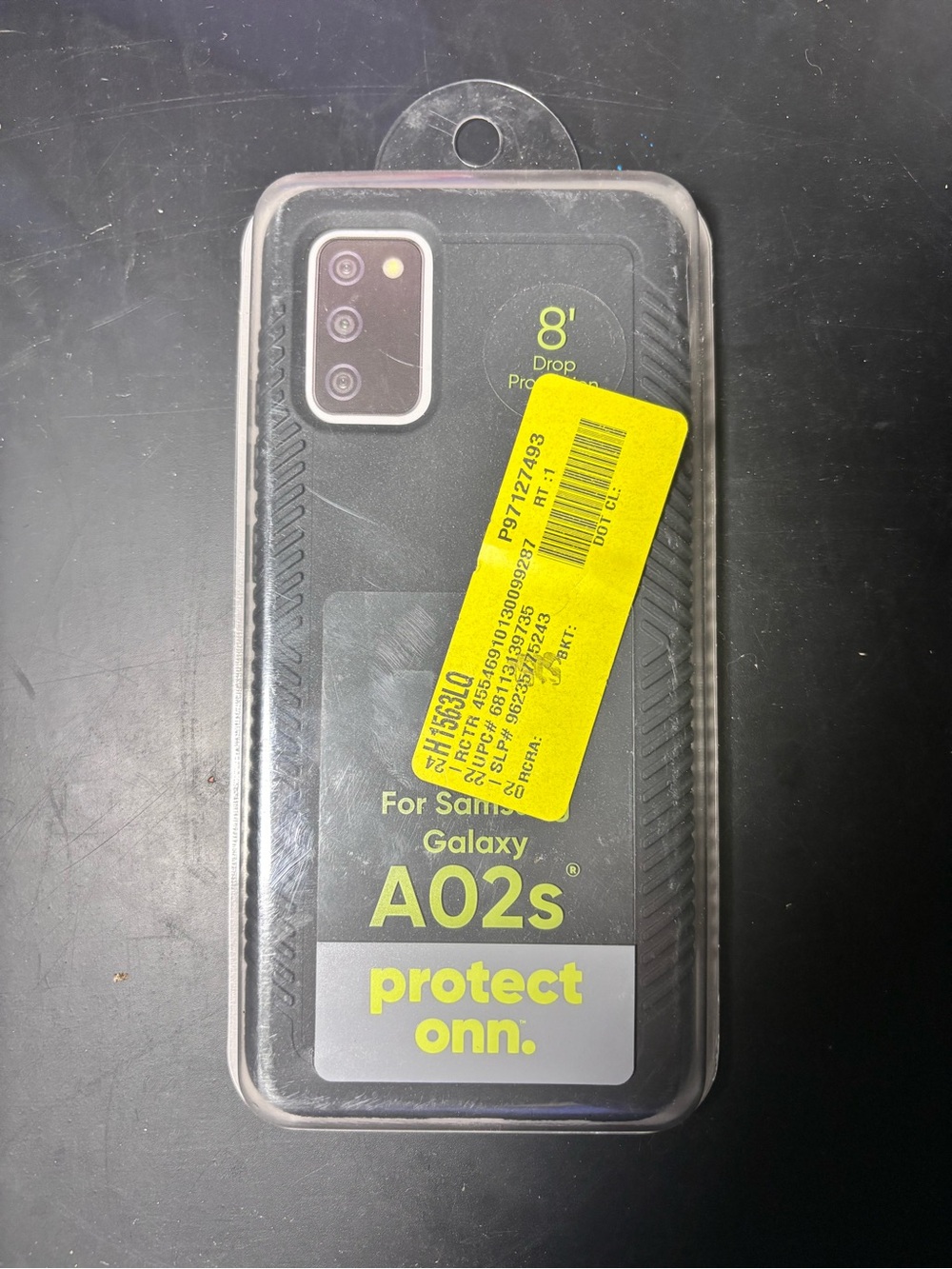 On Running Protective Case for Samsung Galaxy A02s - Black
